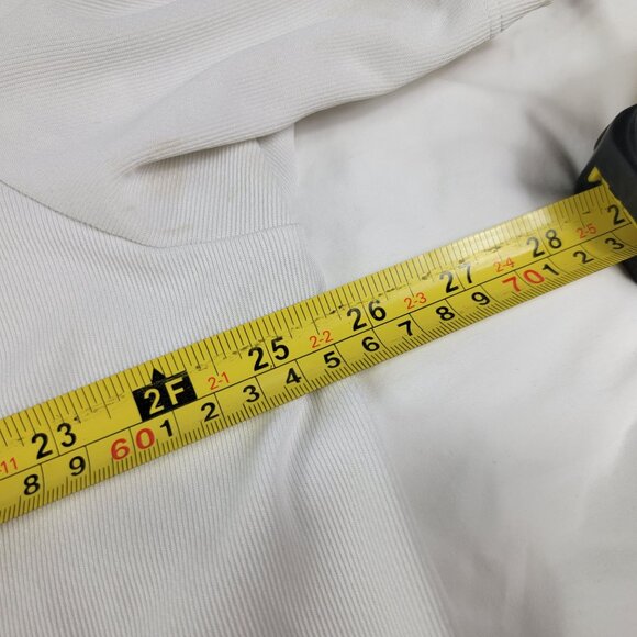 Nike Golf Mens 2XL White Dri-Fit Polo Shirt Polyester Sports Casual Outdoors - Picture 8 of 10